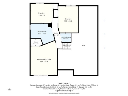 Plan (croquis) - 59 Rue Du Havre, Blainville, QC - Other