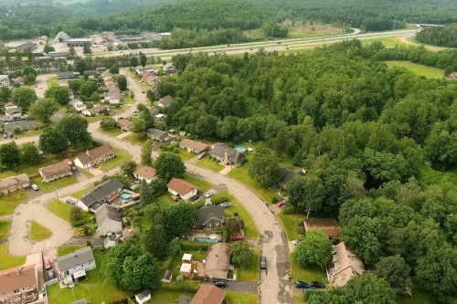 Aerial View - 4113 Rue Benjamin-Sulte, Shawinigan, QC - Outdoor With View