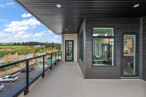 #202-2520 Hackett Cres, Central Saanich, BC - Outdoor With Balcony With Exterior