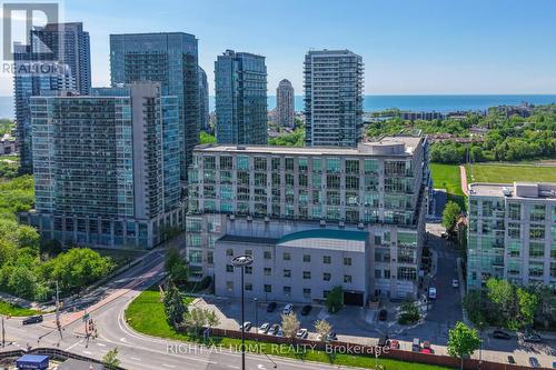 612 - 250 Manitoba Street, Toronto, ON - Outdoor With Facade