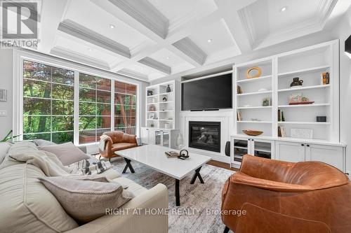 64 Ravina Crescent, Hamilton, ON - Indoor With Fireplace