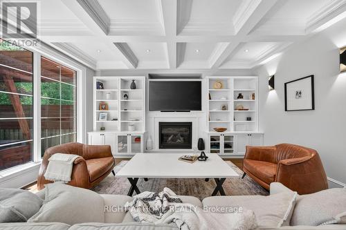 64 Ravina Crescent, Hamilton, ON - Indoor Photo Showing Other Room With Fireplace