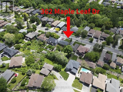 362 Maple Leaf Drive, Toronto, ON - Outdoor With View
