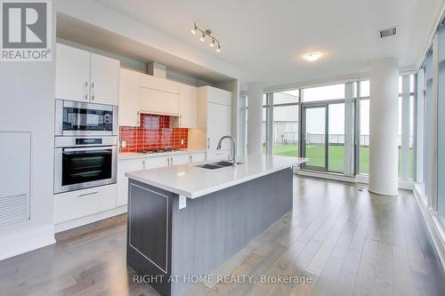 1126 - 39 Queens Quay E, Toronto, ON - Indoor Photo Showing Kitchen With Double Sink With Upgraded Kitchen