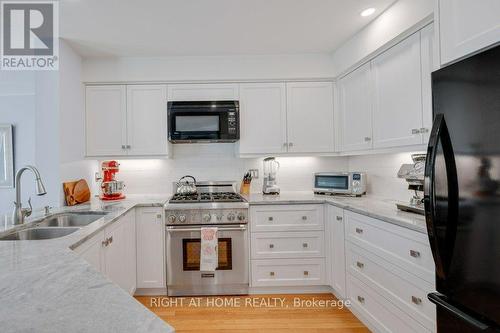 64 Foxborough Drive, Hamilton, ON - Indoor Photo Showing Kitchen With Double Sink With Upgraded Kitchen