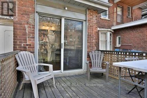 1st Floor Unit - 34 Macpherson Avenue, Toronto, ON - Outdoor With Deck Patio Veranda With Exterior