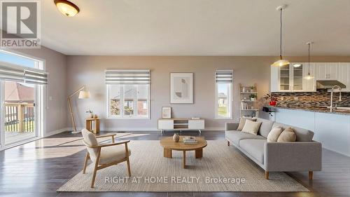 126 Kingsmere Crescent, New Tecumseth, ON - Indoor Photo Showing Living Room