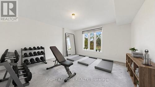126 Kingsmere Crescent, New Tecumseth, ON - Indoor Photo Showing Gym Room