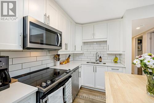 203 - 264 Alma Street, Guelph/Eramosa, ON - Indoor Photo Showing Kitchen With Double Sink