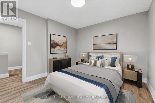 Virtually Staged - 65 Woodman Drive S, Hamilton, ON - Indoor Photo Showing Bedroom