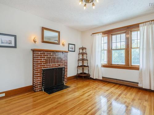 603 Sutherland Terrace, Kentville, NS - Indoor Photo Showing Other Room With Fireplace