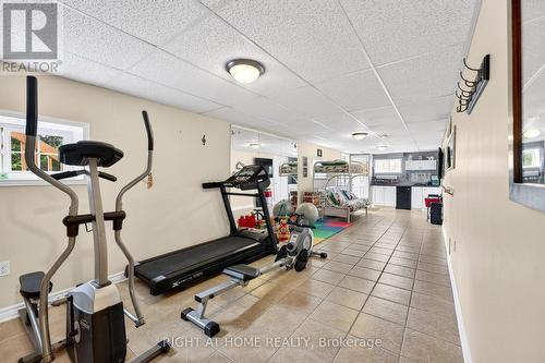 362 Short Point Road, Rideau Lakes, ON - Indoor Photo Showing Gym Room