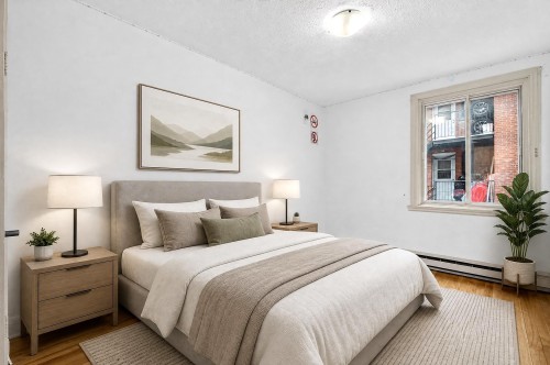 Bedroom - 3-3941 Av. Barclay, Montréal (Côte-Des-Neiges/Notre-Dame-De-Grâce), QC - Indoor Photo Showing Bedroom