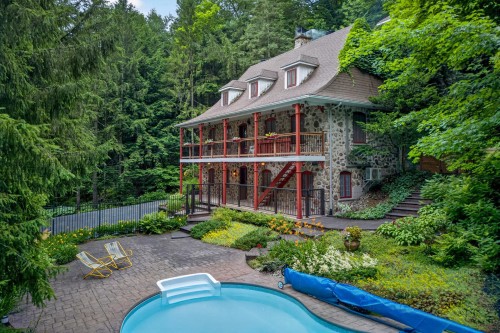 Photo aérienne - 751 Ch. Duplessis, Sherbrooke (Fleurimont), QC - Outdoor With In Ground Pool