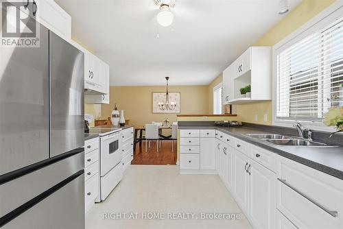 111 Gracehill Crescent, Hamilton, ON - Indoor Photo Showing Kitchen With Double Sink