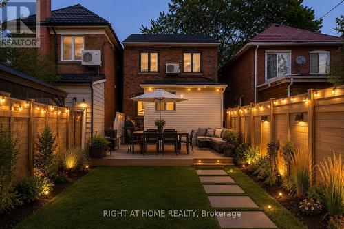 Backyard potential (virtual rendering) - 141 O'Connor Drive, Toronto, ON - Outdoor