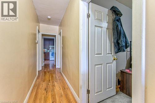 Hallway featuring wood-finish flooring and light-toned walls - 819 Duke Street, Cambridge, ON - Indoor Photo Showing Other Room