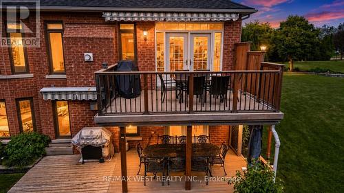 Double Decks for Entertaining - 71 Gidleigh Park Crescent, Vaughan, ON - Outdoor With Deck Patio Veranda With Exterior
