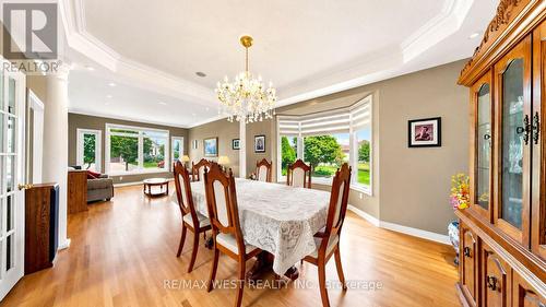 Great Room flooded with light - 71 Gidleigh Park Crescent, Vaughan, ON - Indoor Photo Showing Dining Room
