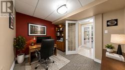 BPrivate Lower-Level Office (Virtually Staged) - 
