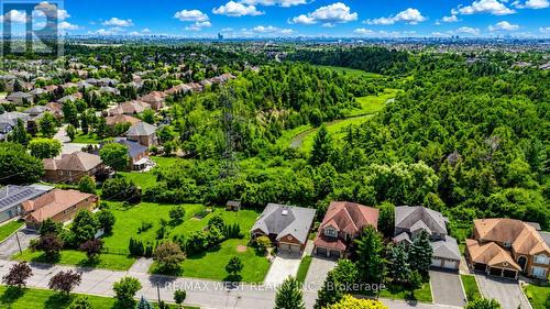 Aerial View Backing onto Conservation - 71 Gidleigh Park Crescent, Vaughan, ON - Outdoor With View