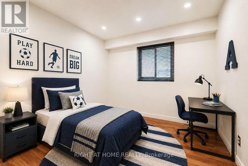 virtually staged - 96 Markwood Drive, Kitchener, ON - Indoor Photo Showing Bedroom