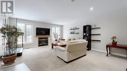 301 Garner Road E, Hamilton, ON - Indoor Photo Showing Living Room With Fireplace