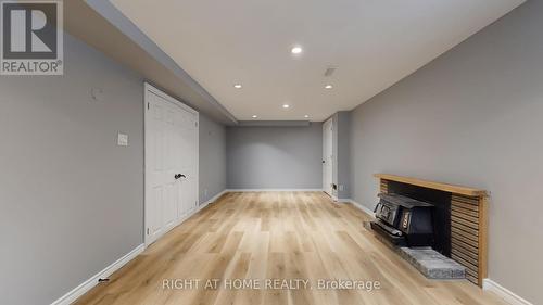 301 Garner Road E, Hamilton, ON - Indoor With Fireplace