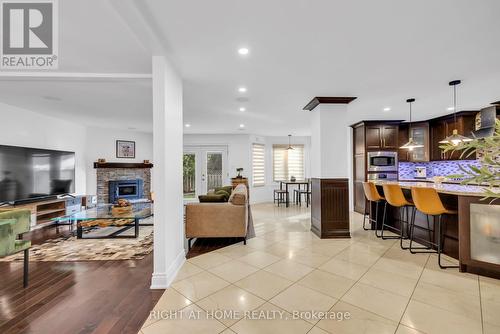 4345 Romfield Crescent, Mississauga, ON - Indoor With Fireplace