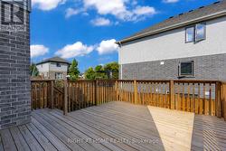 First floor walkout deck - 