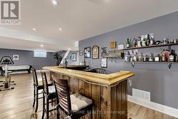 CUSTOM BAR WITH SINK AND FRIDGE - 