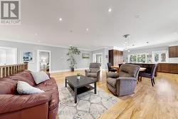 LIVING AREA OPEN TO DINING - 