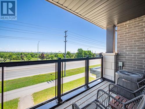 403 - 2550 Castlegate Crossing, Pickering, ON - Outdoor With Balcony With Exterior