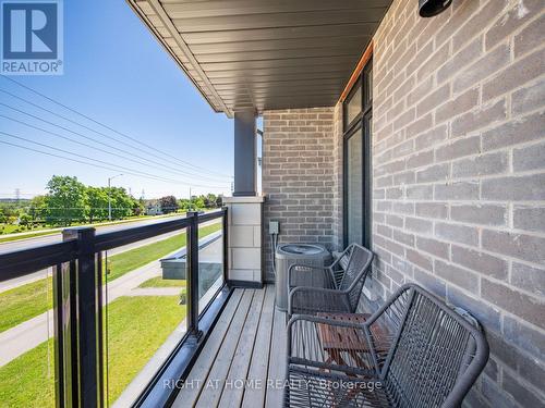 403 - 2550 Castlegate Crossing, Pickering, ON - Outdoor With Balcony With Exterior