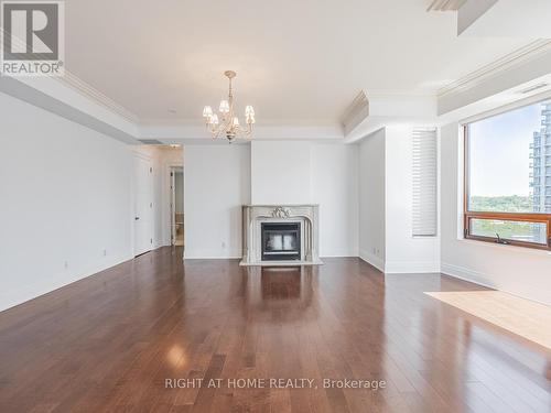 Lph19 - 2095 Lake Shore Boulevard W, Toronto, ON - Indoor Photo Showing Living Room With Fireplace