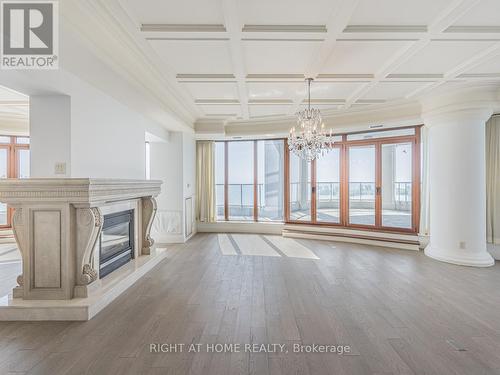 Lph19 - 2095 Lake Shore Boulevard W, Toronto, ON - Indoor Photo Showing Other Room With Fireplace
