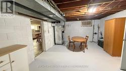 Unfinished Area in Basement - 