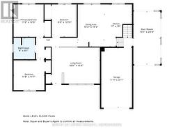 Floor Plan - Main Level - 