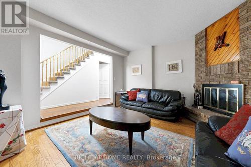 103 Heatherton Way, Vaughan, ON - Indoor Photo Showing Living Room With Fireplace