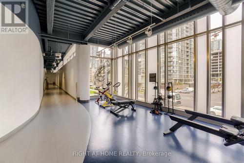 2107 - 10 Navy Wharf Court, Toronto, ON - Indoor Photo Showing Gym Room