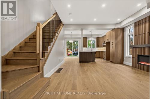Open Concept living dining area - 279 Hess Street S, Hamilton, ON 