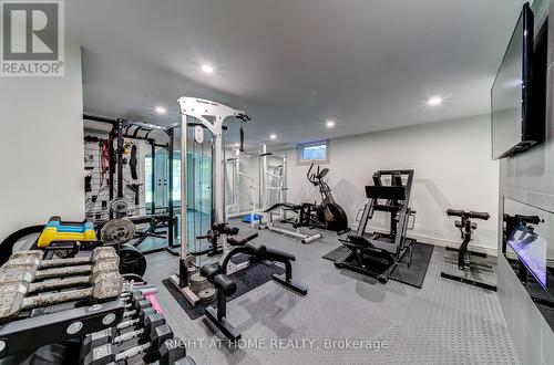 214 Desroches Trail, Tiny, ON - Indoor Photo Showing Gym Room