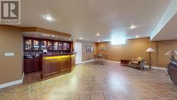 Wet bar and games area - 