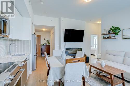1413 - 30 Shore Breeze Drive, Toronto, ON - Indoor With Fireplace