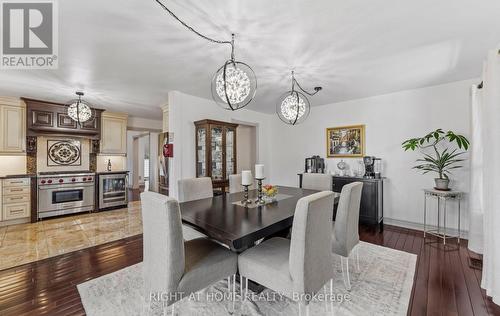 Generous Eat-In Area with Kitchen Access - 1665 Asgard Drive, Mississauga, ON - Indoor Photo Showing Dining Room