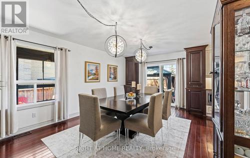 Open Eat-In Area with Backyard Access - 1665 Asgard Drive, Mississauga, ON - Indoor Photo Showing Dining Room
