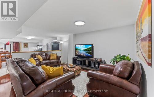 Open Concept Basement Living / Dining/ Kitchen - 1665 Asgard Drive, Mississauga, ON - Indoor Photo Showing Living Room