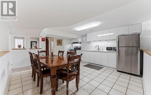 Open Concept Basement Kitchen and Dining Area - 1665 Asgard Drive, Mississauga, ON - Indoor
