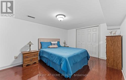 Basement Primary Bedroom with Closet - 1665 Asgard Drive, Mississauga, ON - Indoor Photo Showing Bedroom
