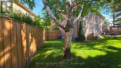 Private Backyard with Mature Trees - 1665 Asgard Drive, Mississauga, ON - Outdoor